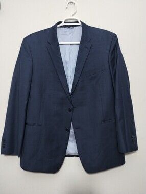 Tommy Hilfiger Men's 48R Wool Blazer Suit Jacket